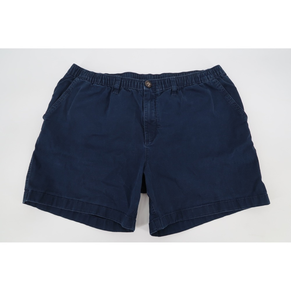 Chubbies Shorts Mens XXL Navy Elastic Waist 5.5 Inseam Cotton Stretch